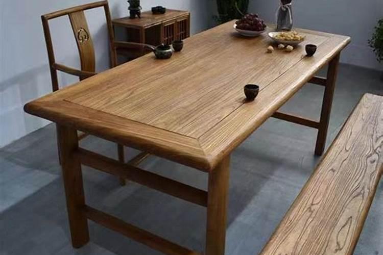 茶桌可以用老门板吗？