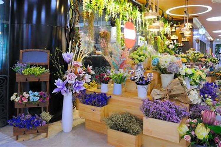 鲜花店装饰风水