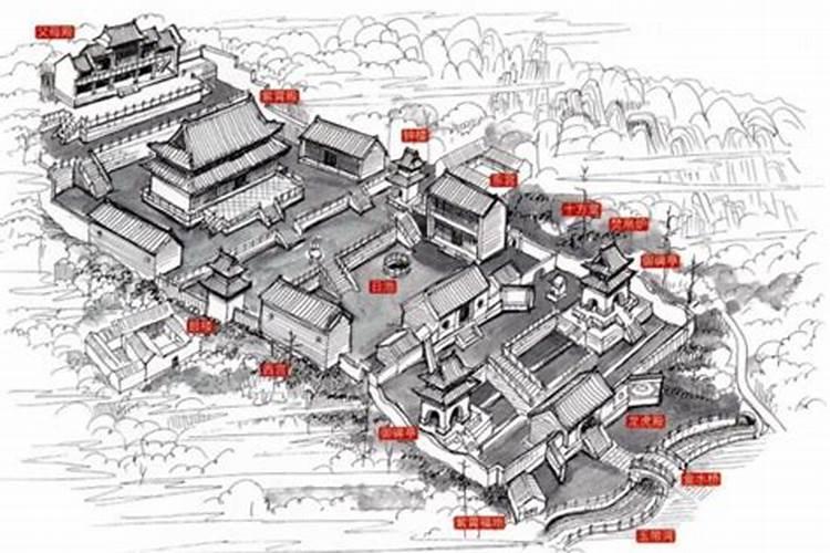 湖北武当山的古建筑群有哪些特色？