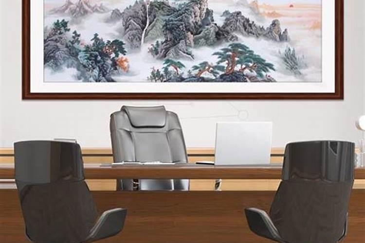办公室座位风水布局图背靠着墙坐