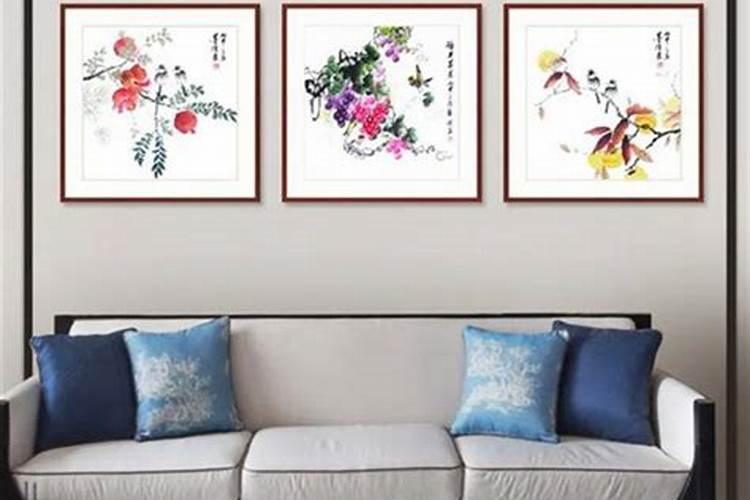 家里一进门挂什么画好