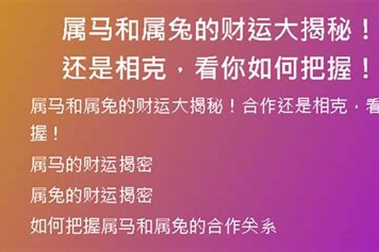 老公属兔,老婆属马,床头应该朝哪个方向？