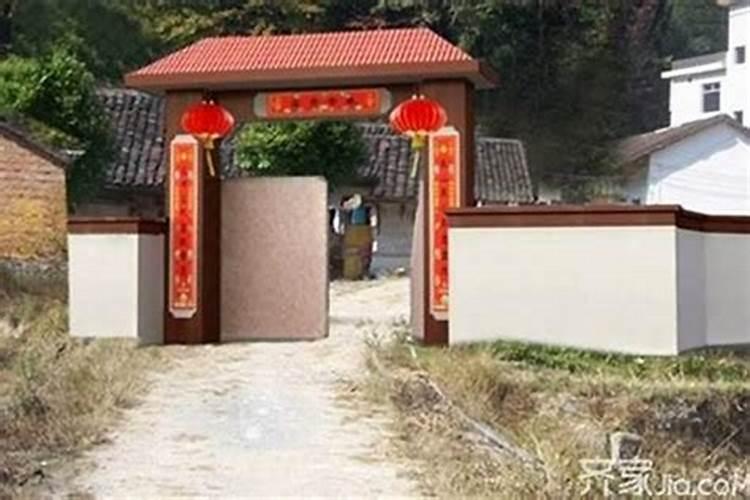 农村大门风水注意事项