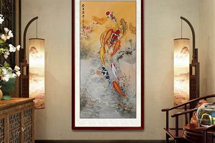 南墙玄关什么画最旺