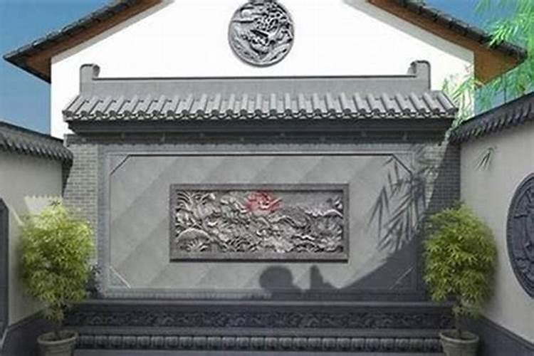农村大门影背墙有什么讲究