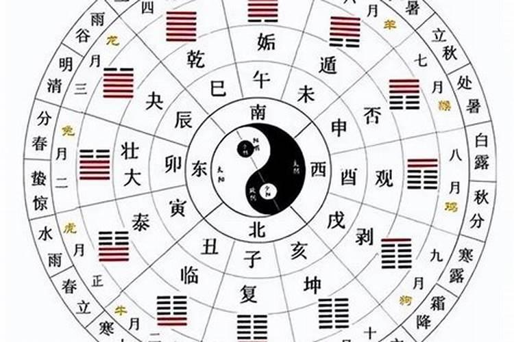 六十四卦说:坤卦六爻分别是什么？