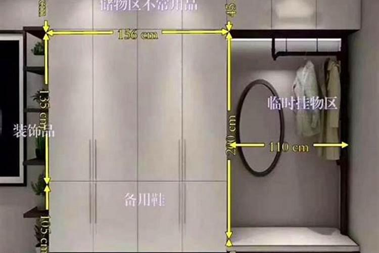 房梁下边放鞋柜可以吗