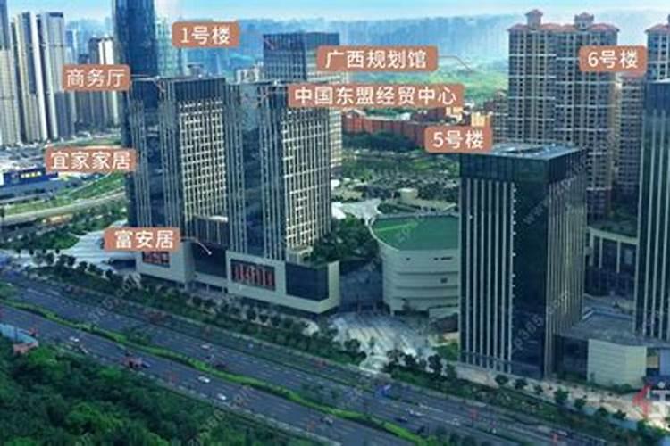 南宁五象广场附近楼盘大全名称!