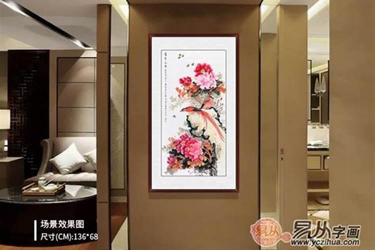 客厅挂画风水需注意
