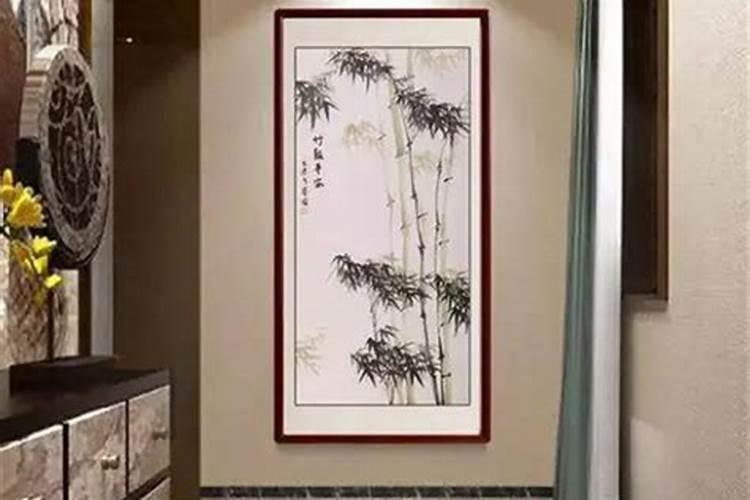 背墙挂什么画最旺运风水