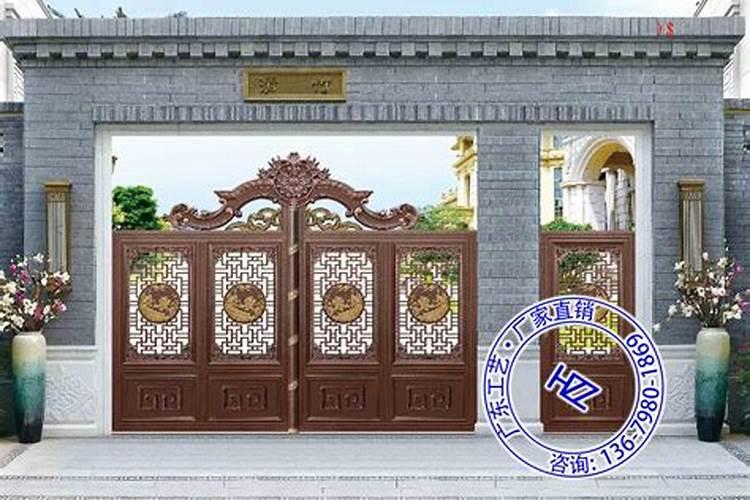 农村建房院子大门可以做斜门吗