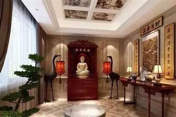 家里放佛堂有什么风水要求