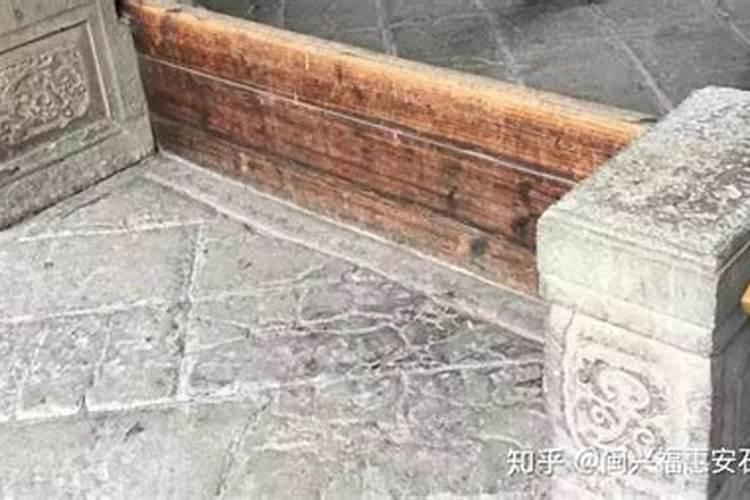 为什么不能踩门槛