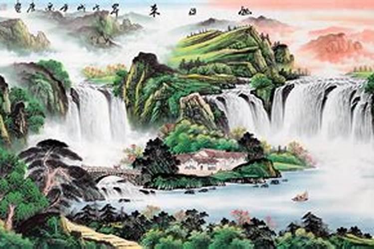 风水客厅里挂什么挂画好