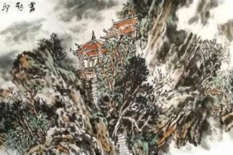 “杨公”关于乾山巽向风水的水口取用手法