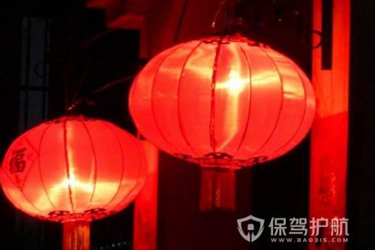 门口挂灯笼有什么风水讲究
