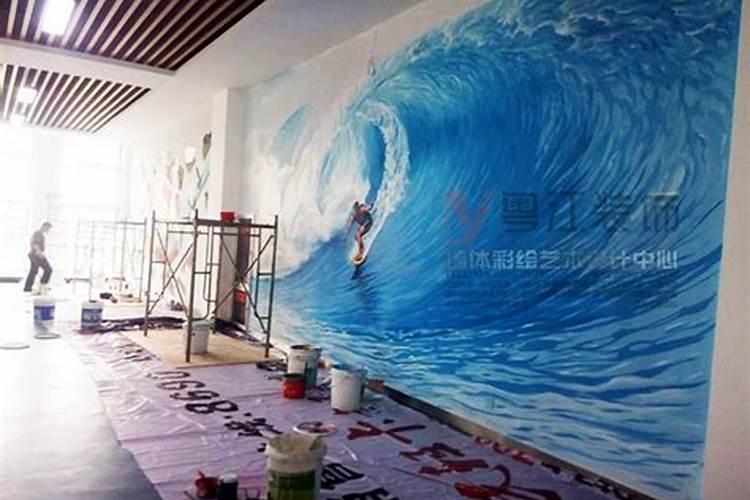 客厅装修墙壁画海水画风水好吗？