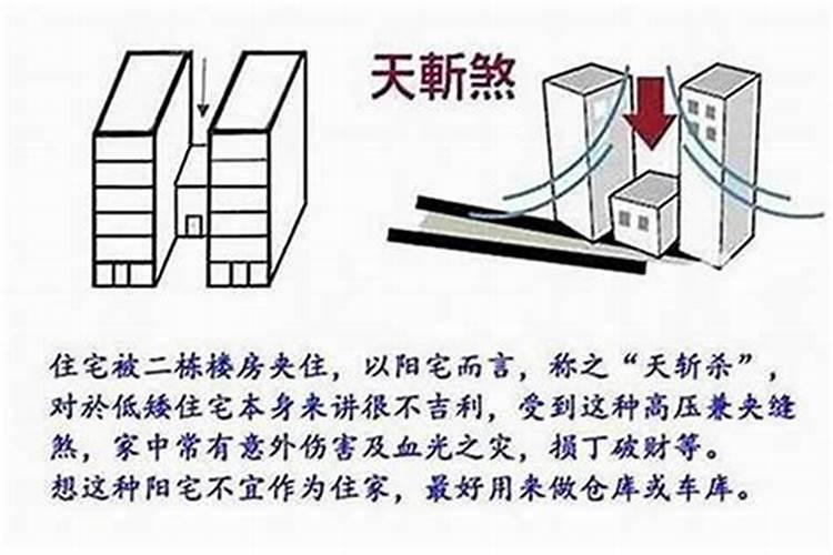 风水中的天斩煞是怎么样鉴定的？