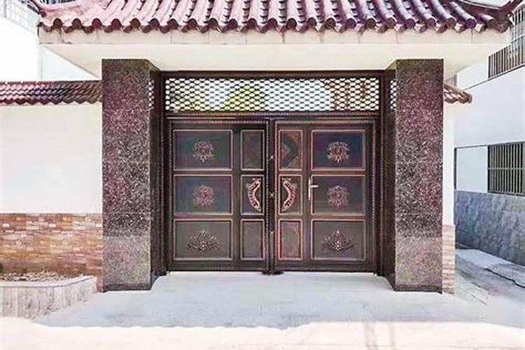 别墅院子大门风水