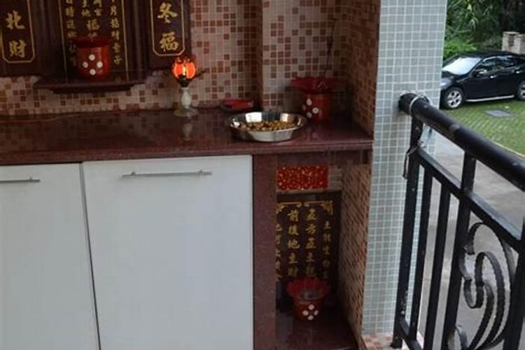 阳台怎么装修小佛堂？