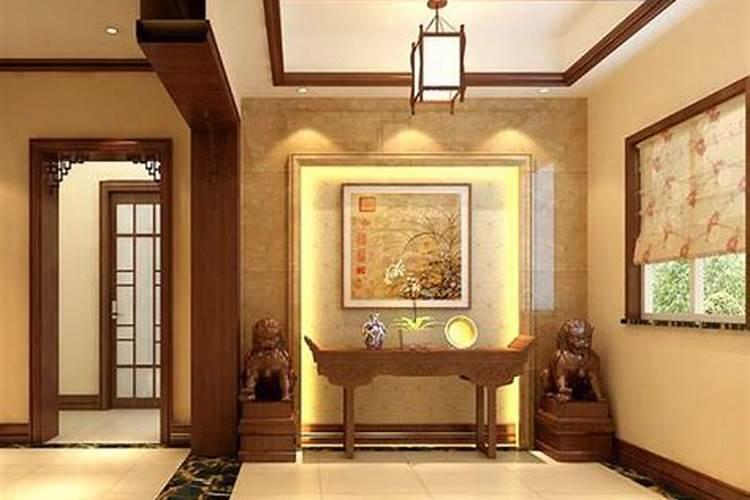 家里进门摆什么风水好