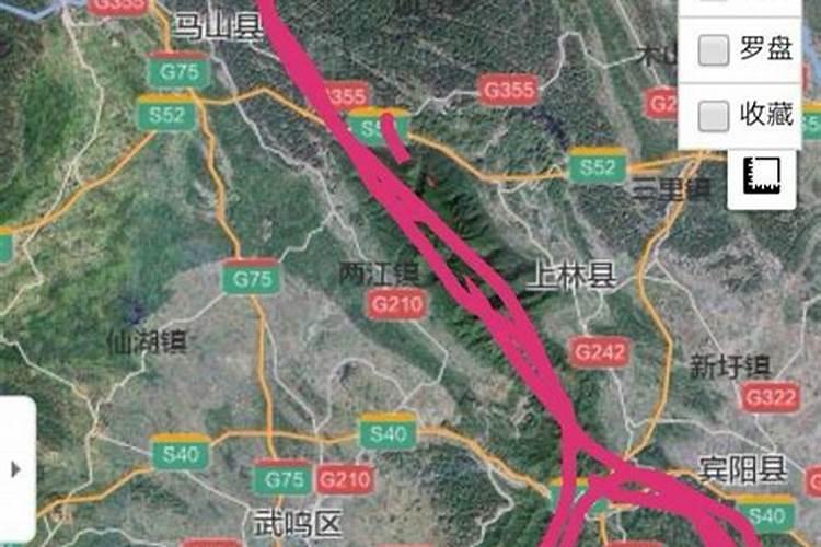 如何使用卫星图寻找龙脉风水地