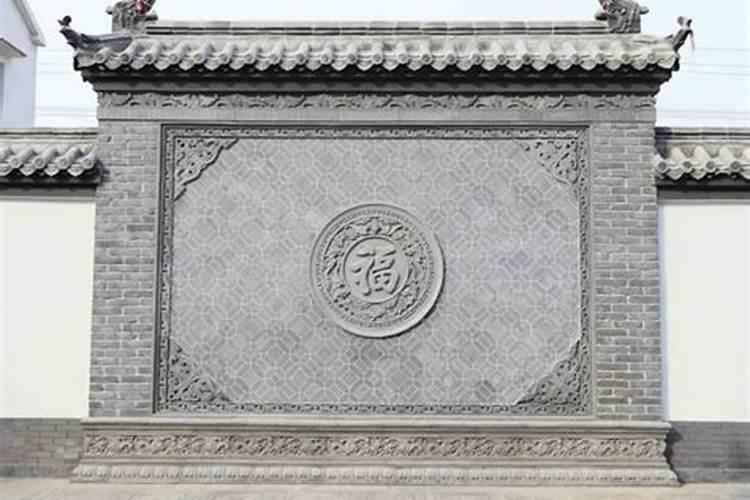 大门朝东照壁用什么图案,风水好