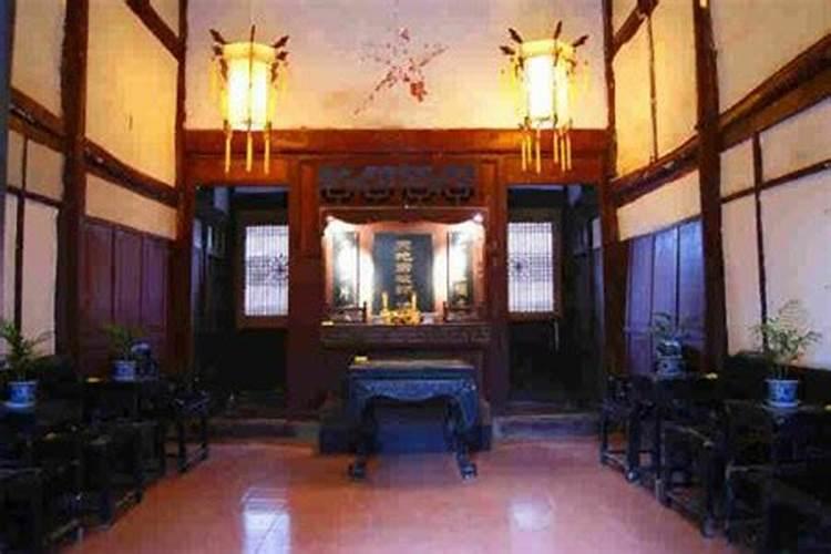 堂屋开门忌讳