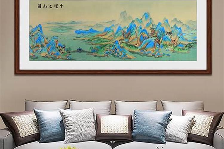 客厅挂牡丹画风水好吗？