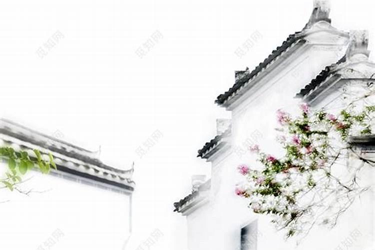 江南房屋为什么是白墙黑瓦,和他的环境气候有关吗