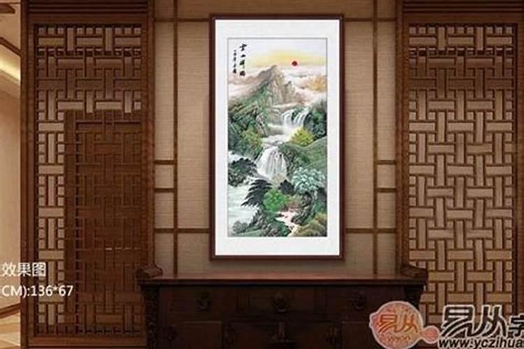 家居字画摆放的风水讲究