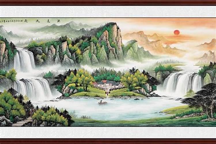 山水画挂在办公室哪面墙 山水画挂在办公室什么位置最好