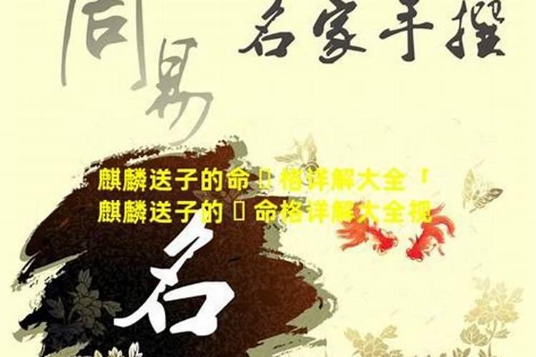 我有一儿一女命中说的是俩子送终这是什么意思