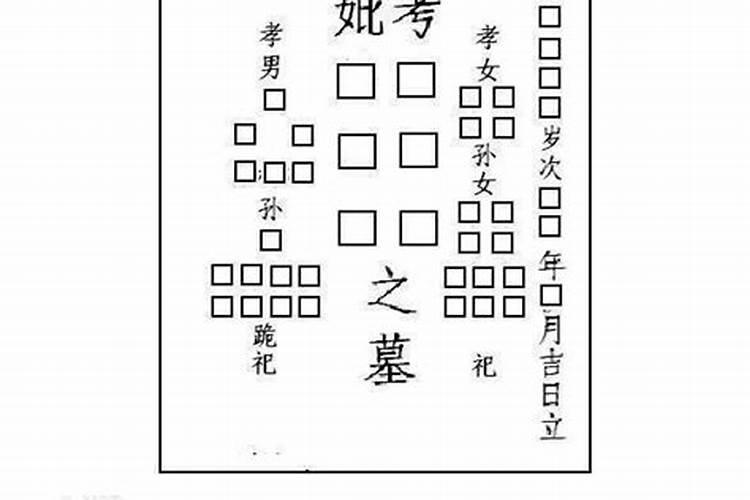 坟地风水学:墓地立碑方位