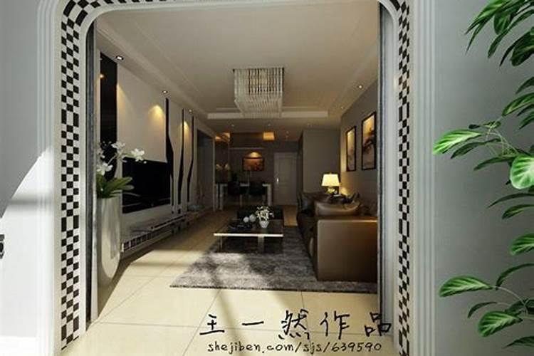 客厅哑口做了个半圆弧造型凤水不好吗
