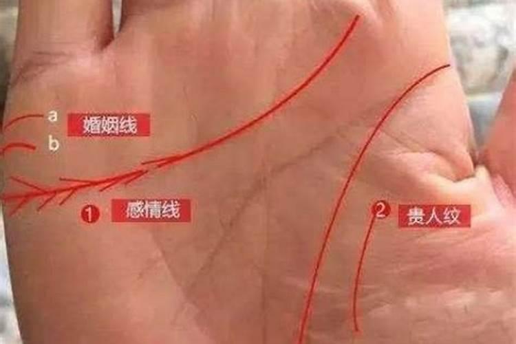 婚姻线怎么看结婚年龄两条婚姻线有什么含义