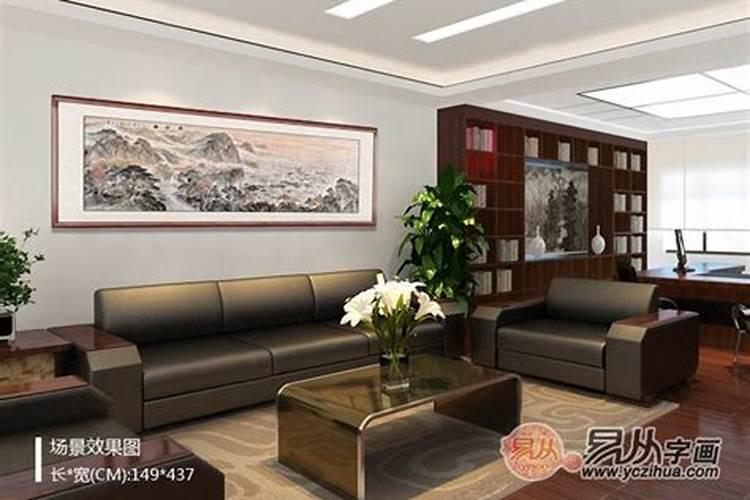 心理咨询室贴墙贴还是挂画好