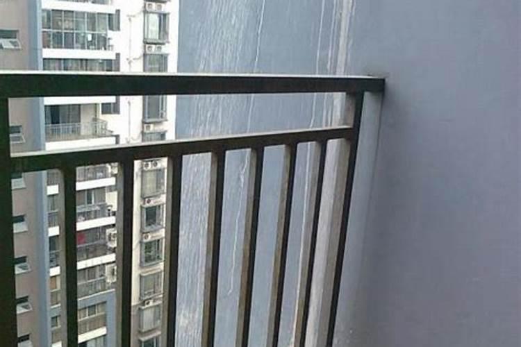 阳台中间的柱子对风水有影响吗？