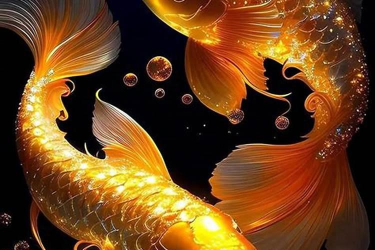 三条锦鲤的风水寓意 财运越来越好