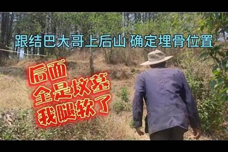 家里墓地全面有很高的山好不好？