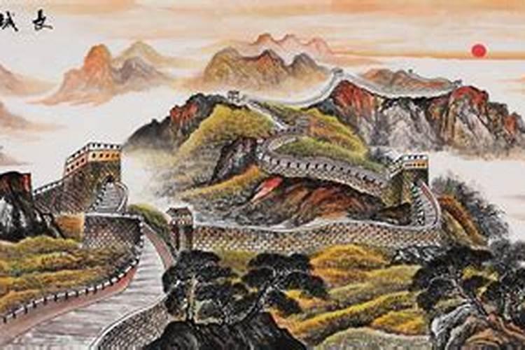 客厅挂长城画什么方向最旺