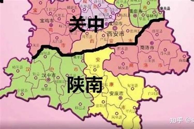 关于 陕西汉中 的地理知识