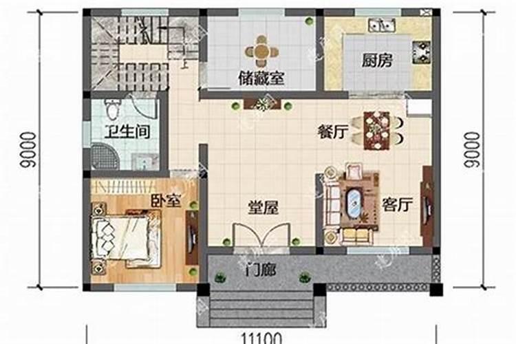 自建房风水最佳户型图,自建房哪种户型风水好