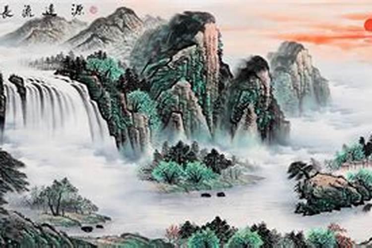 家里挂什么风水画最旺财