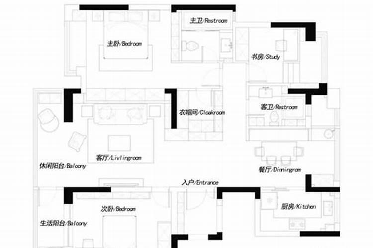 渝北叠拼大平层装修风水应该如何考虑？