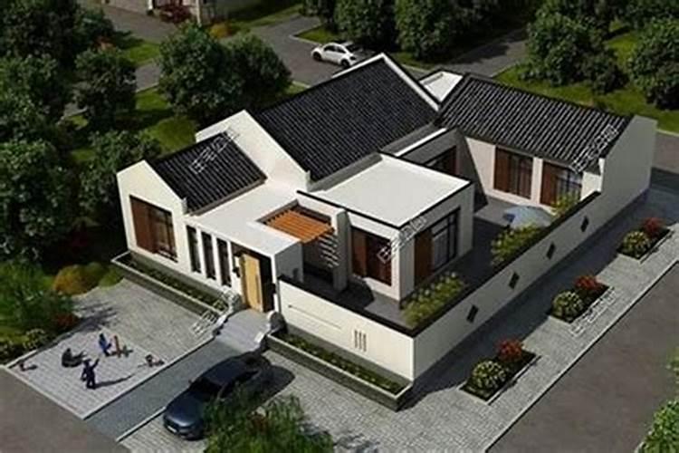 房子座北朝南东南门朝东院子西边可以建鱼池和凉亭吗？