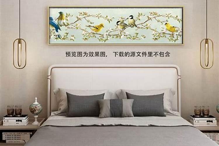卧室挂画的风水禁忌有哪些卧室床头挂画尺寸多大合适
