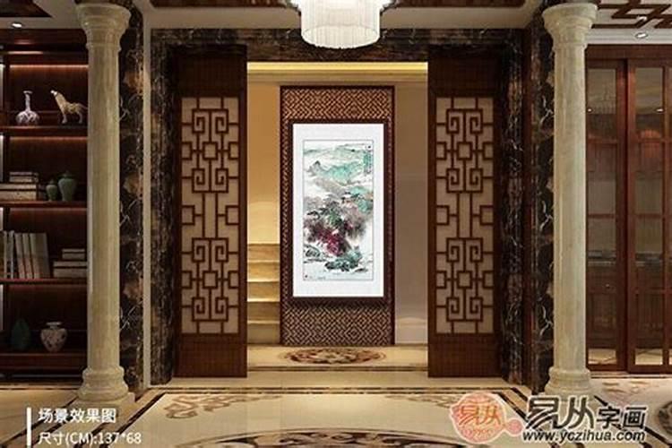 东墙挂什么画风水最旺玄关