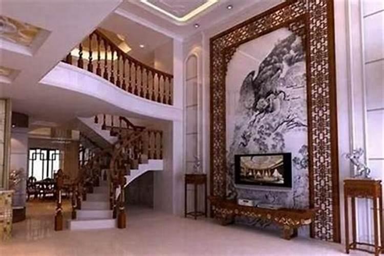 大门前右边建一个楼梯上二楼对风水有影响吗了