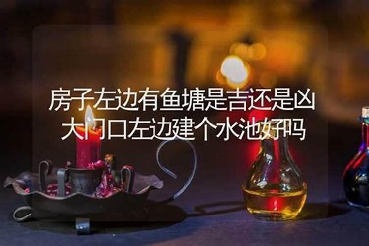 房子后面有鱼塘好吗